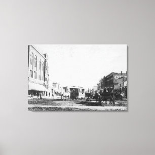 Impressão Em Tela Vista da rua de Webster