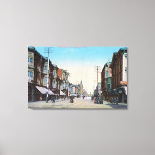Impressão Em Tela Vista da Rua Washington # 2Oakland, CA