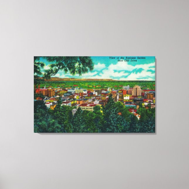 Impressão Em Tela Vista da seção de negócios a partir da unidade Cli (Frente)