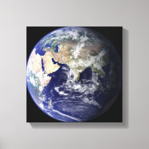 Impressão Em Tela Vista da terra do espaço