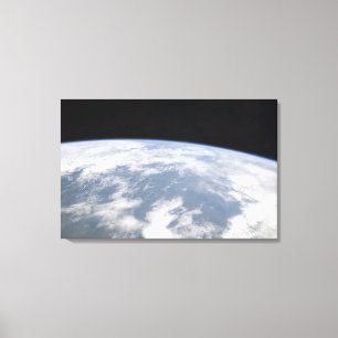 Impressão Em Tela Vista da terra do planeta do espaço
