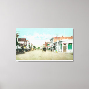 Impressão Em Tela Vista da University AvenuePalo Alto, CA