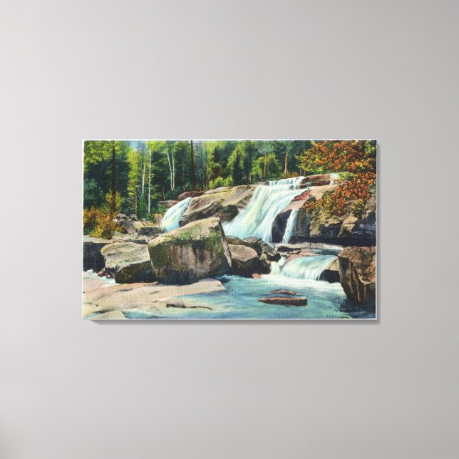 Impressão Em Tela Vista de Diana's Bath (Frente)