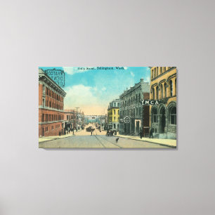 Impressão Em Tela Vista de Holly Street YMCABellingham, WA