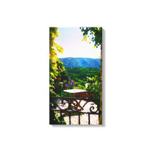 Vista de jardim de produção