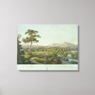 Impressão Em Tela Vista de Jena de Rasenhuehlberg, c.1810