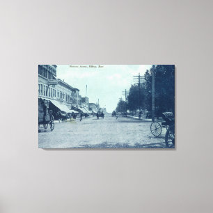 Impressão Em Tela Vista de Montana AvenueBillings, MT