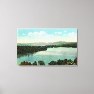 Impressão Em Tela Vista de Mts. Marcy, Colden, e McIntyre