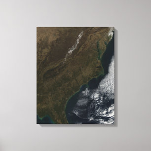 Impressão Em Tela Vista de satélite do sudeste do Estado Unidos