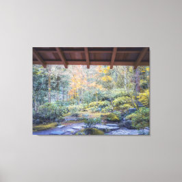 Impressão Em Tela Vista do Jardim Japonês no Outono