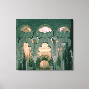 Impressão Em Tela Vista do maqsura e do mihrab