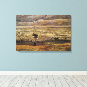 Impressão Em Tela Vista do Mar em Scheveningen por Vincent van Gogh