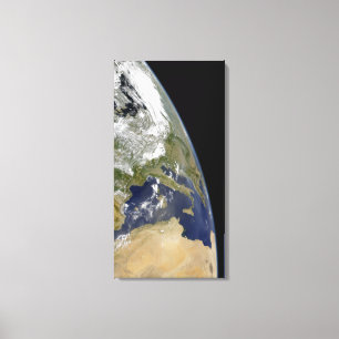 Impressão Em Tela Vista do Mediterrâneo Ocidental