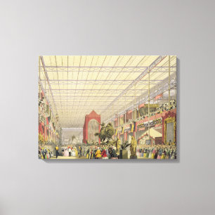 Impressão Em Tela Vista do Nave estrangeiro da grande exposição o