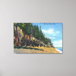 Impressão Em Tela Vista dos fornos no porto do bar