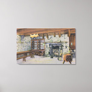 Impressão Em Tela Vista dos gramados da parada