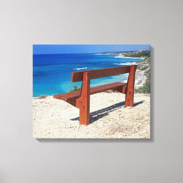 Impressão Em Tela Vista marítima (Frente)