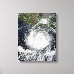 Impressão Em Tela Vista satélite da tempestade tropical Darby