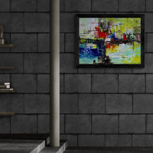 "Vivid Dreams", Abstract Art