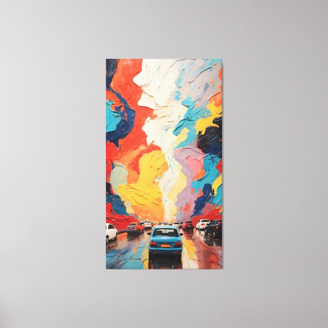 Impressão Em Tela Vivid Journey (Frente)