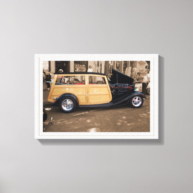 Impressão Em Tela Voltar à praia (com fronteira) (Frente)