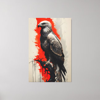 Impressão Em Tela Voo Crimson