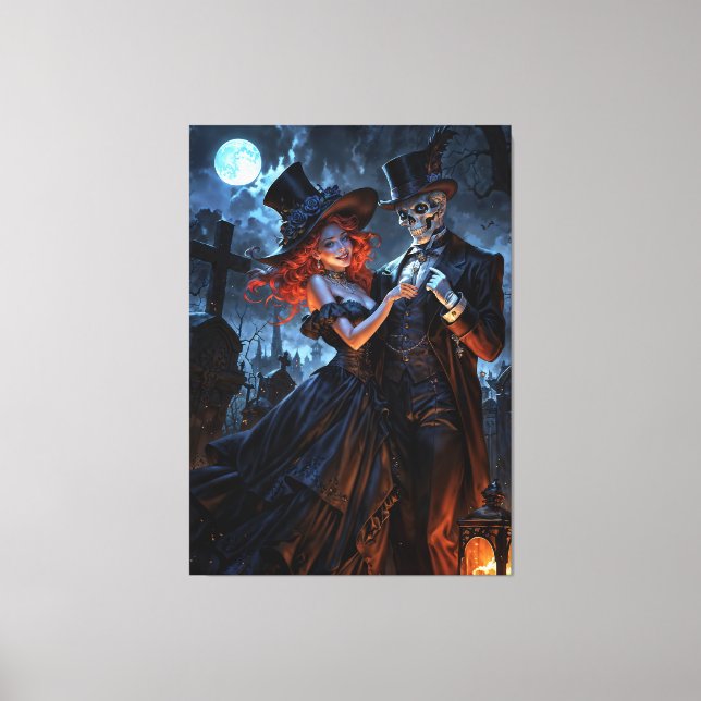 Impressão Em Tela Voodoo Lovers (Frente)