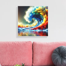 Vórtex Emocional: Onda Cinemática de Cores