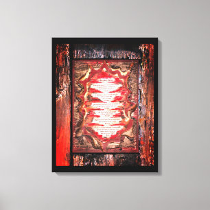 Impressão Em Tela Vozes diárias