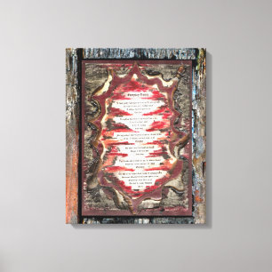 Impressão Em Tela Vozes do dia a dia