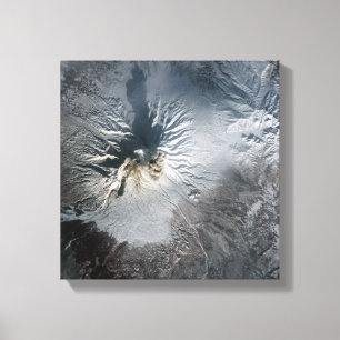 Impressão Em Tela Vulcão Shiveluch na Rússia