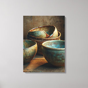 Impressão Em Tela Wabi Sabi Art