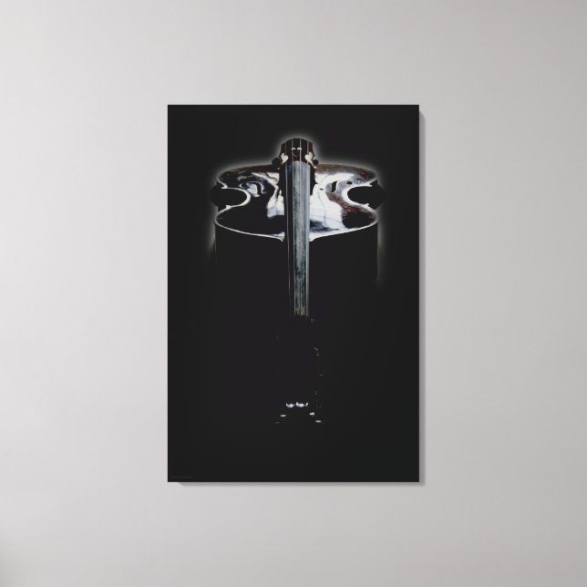Impressão Em Tela Wacna Bass 1 24x36 (60x90cm) (Frente)