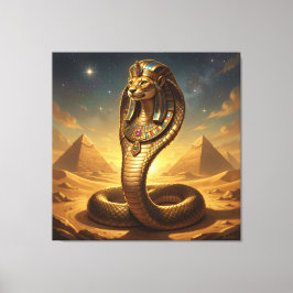 Impressão Em Tela Wadjet – Egyptian Cobra Goddess