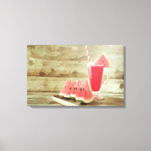Impressão Em Tela Wall Art de Refreshação de Melancia