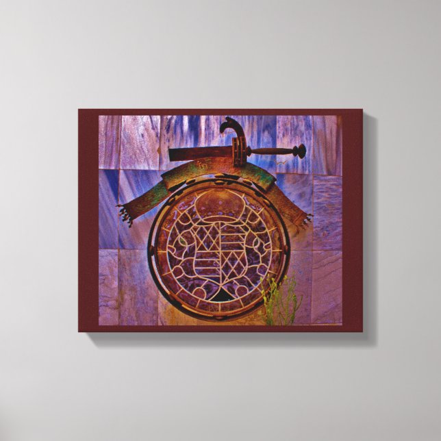 Impressão Em Tela Wall Art Design (Frente)