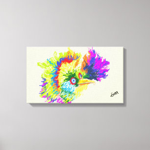 Impressão Em Tela Wall Art: Pássaro Tropical Sul-Americano