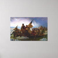 Washington cruzando o Delaware por Emanuel Leutze