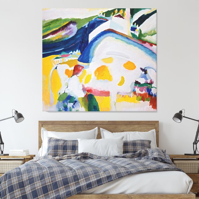 Impressão Em Tela Wassily Kandinsky - A vaca (1910) (Insitu(Quarto))