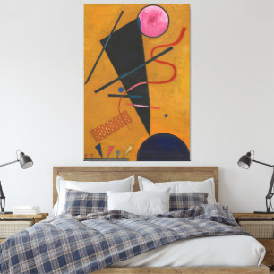 Impressão Em Tela Wassily Kandinsky - Berührung (Contato) (1924)