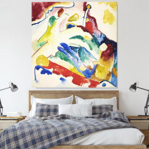 Impressão Em Tela Wassily Kandinsky - Esboço para 'Composição II'