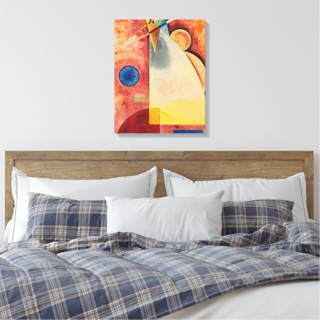 Impressão Em Tela Wassily Kandinsky - Ineinander (Entrelaçamento) (Insitu(Quarto))