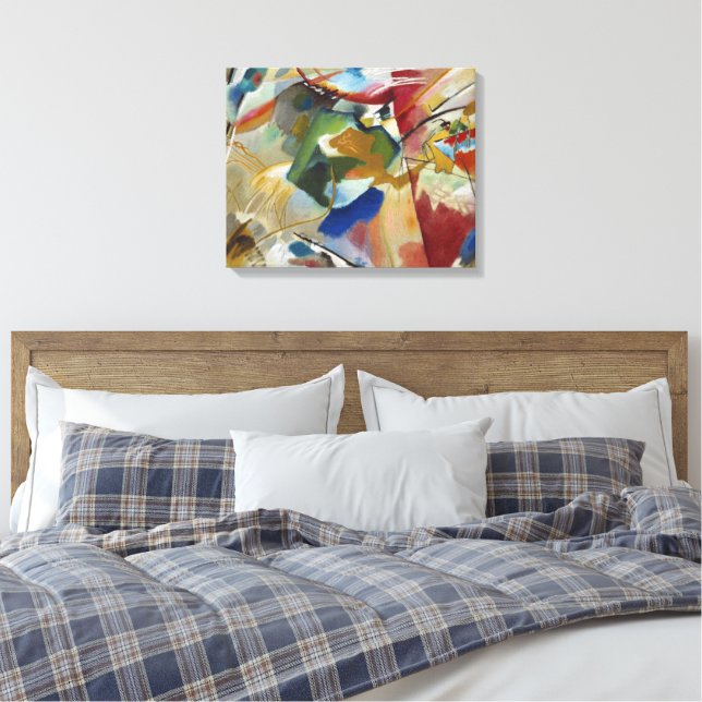 Impressão Em Tela Wassily Kandinsky - Oriental (1909) (Insitu(Quarto))