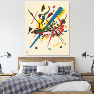 Impressão Em Tela Wassily Kandinsky - Pequenos Mundos I (1922)