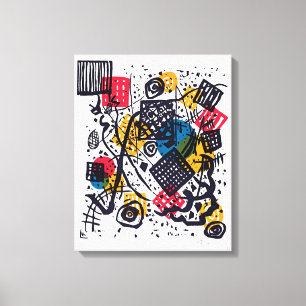 Impressão Em Tela Wassily Kandinsky - Pequenos Mundos V Arte Abstrat