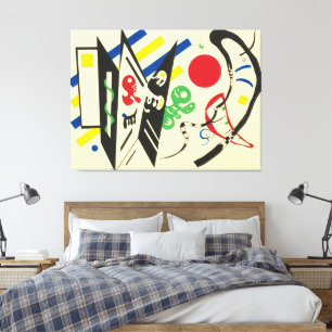 Impressão Em Tela Wassily Kandinsky - Recíproco (1935)