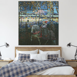 Impressão Em Tela Wassily Kandinsky - Riding Couple 