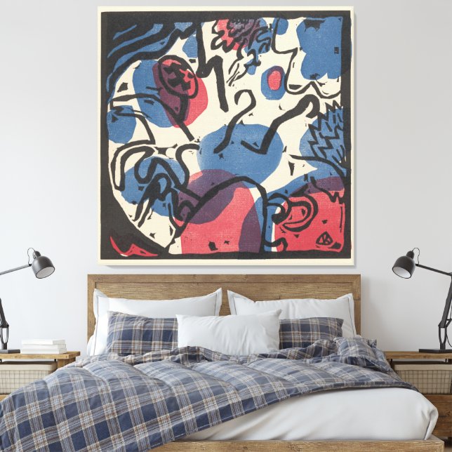 Impressão Em Tela Wassily Kandinsky - Sons (Insitu(Quarto))