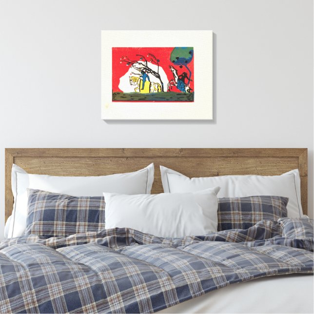 Impressão Em Tela Wassily Kandinsky - Sons (1913) (Insitu(Quarto))