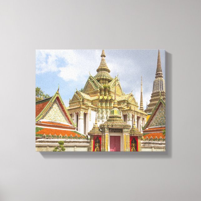 Impressão Em Tela Wat Pho, Bangkok, Tailândia (Frente)
